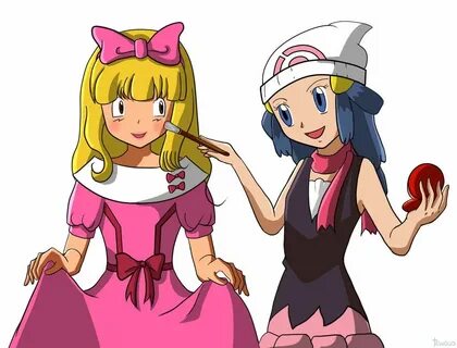 Ash and Dawn 5 by tcwoua on deviantART Ash and dawn, Pokemon