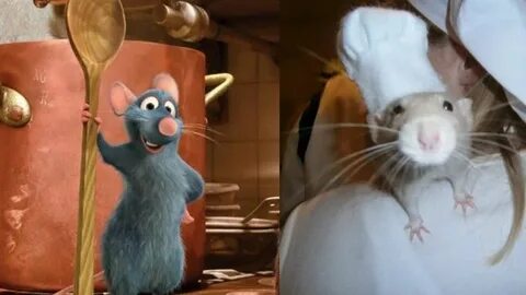 Ratatouille in Real Life ALL CHARACTERS Disney Pixar Cartoon