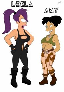 Stealth Leela and Army Amy by https://www.deviantart.com/spi