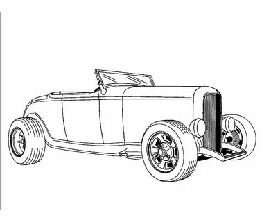 Hot Rod Cars, : Drawing Hot Rod Cars Coloring Pages Cars col