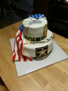 Security Check Required Retirement cakes, Army retirement, M