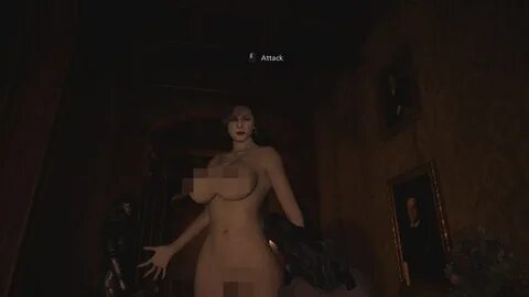 18+ Вышел голый мод для леди Димитреску из Resident Evil Vil