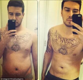 Jersey Shore's Vinny Guadagnino reveals results of 3 week cl