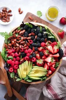 Mixed Berry and Avocado Salad with Poppyseed Dressing - Wife