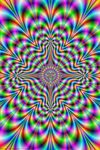 ♡ ♥ Stationary but looks moving psychedelic pic - click on p