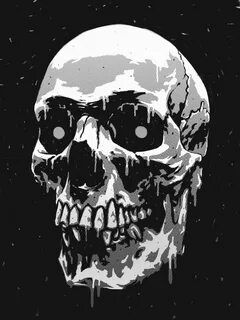 ArtStation - Drippy Skull