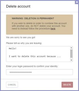 How to delete your account - ProtonMail Support - ProtonMail