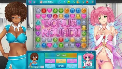 Huniepop 2 Double Date / Lola and Kyu Date + Bonus Round (4K