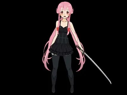 Yuno Gasai Black Dress Anime - AIA