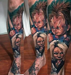 80 Chucky Tattoo Ideas For Men - Horror Movie Designs