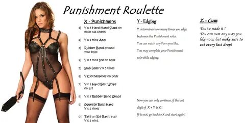 Punishment Roulette - Fap Roulette