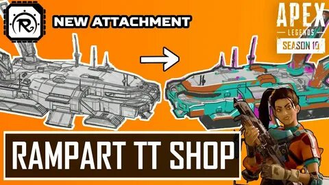 Rampart SHOP Takeover, Buy New Items and New Attachments! - 