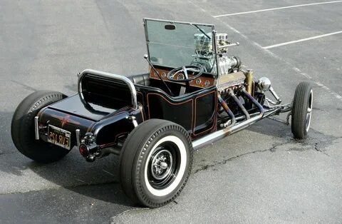 1915 Ford Model-T Bucket hot rods rod custom retro vintage w