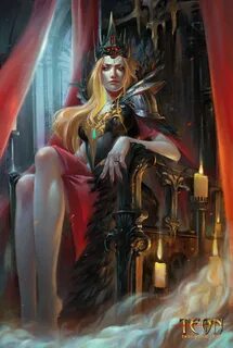 Queen in the iron crown Fantasy art women, Dark fantasy art,