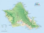 Island Of Oahu Map Islands With Names