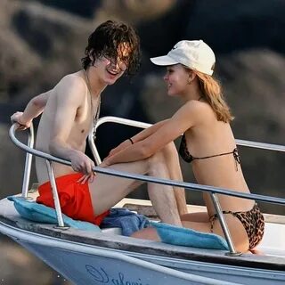 LILY-ROSE DEPP in Bikini on Vacation in Capri 09/07/2019.