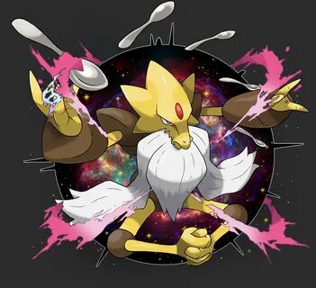 Mega Alakazam Pokemon, Pokémon master, Pokemon art