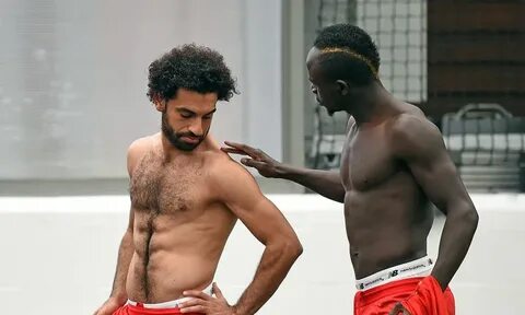 Photos: Salah, Mane and Grujic make Melwood return - Liverpo