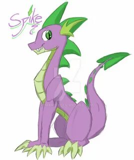 Spike - Grown Up Mlp spike, Cute dragon drawing, Mlp my litt