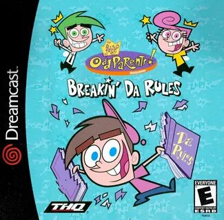 Fairly Oddparents Breakin' da Rules Dreamcast 2003 by SonicL