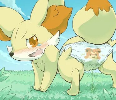 peeing Fennekin by wwa -- Fur Affinity dot net