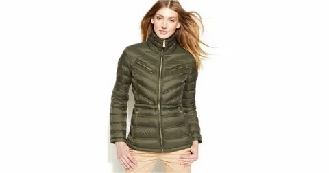 Michael Kors Green Down Jacket Online Sale, UP TO 62% OFF