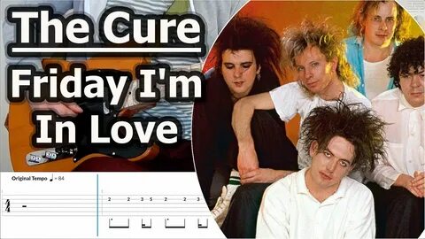 The Cure - Friday I'm In Love Guitar Tabs Tutorial - YouTube