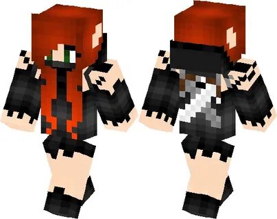 Red Hair Minecraft Skin - Floss Papers
