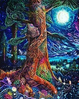 Mother earth. You are awesome. #psychedelic #spiritual #art 