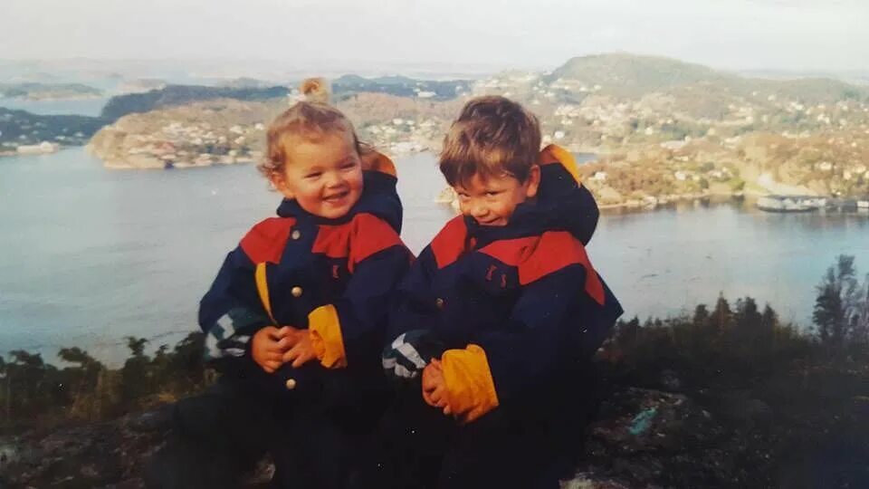 Malena Ð² Instagram: "My bro and me when we were minis â�¤" .
