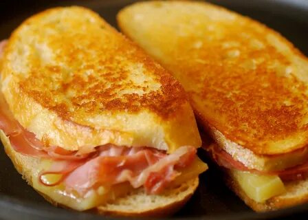 Cooking with Larue: Gourmet Grilled Ham & Cheese Sandwich