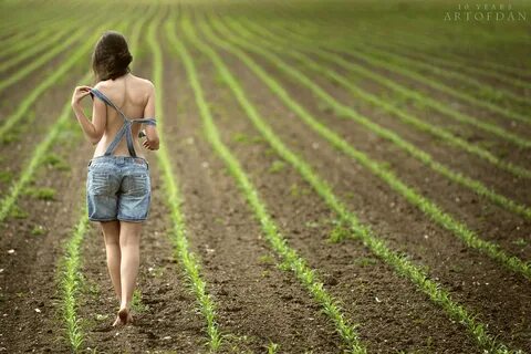 Topless woman in a field by Dani Fehr.jpg " MyConfinedSpace