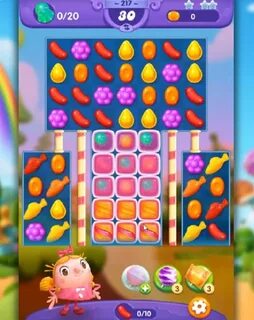 Candy Crush Friends Level 217 Tips and Walkthrough Video