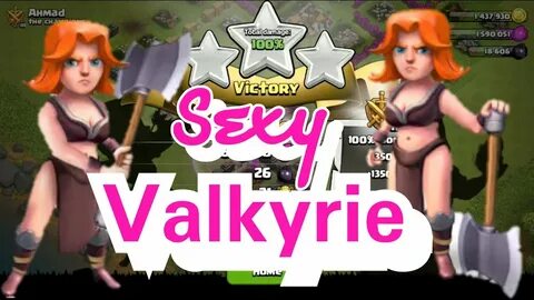 Clash of Clans Sexy Valkyrie STEPS UP - YouTube