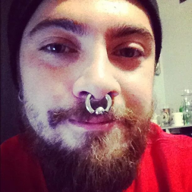 #6g #septum ring until I'm ready to... 