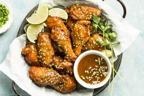 Chinese Chicken Wings (Crockpot Wings Recipe!) - No Spoon Ne