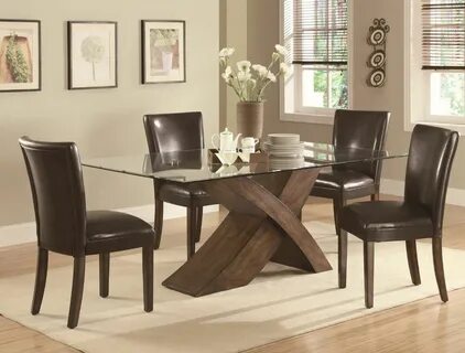 10 Best Dining Table for a Family of 4 ehypes Glass dining r