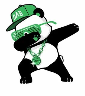 Panda Clipart Dabbing - Panda Dab Transparent PNG Download #