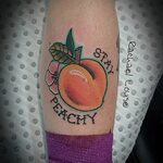 Famous Peach Tattoo - Parryz.com