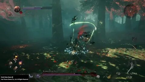 Nioh 2 'Beta' - Kamaitachi Boss - YouTube