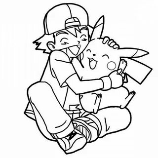 Pin on Ash Ketchum Coloring Pages