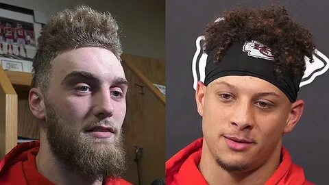 A friendly disagreement between Chiefs Dieter and Mahomes Th