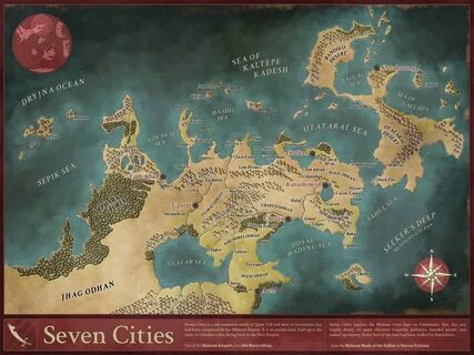 Joshua Butler Twitterissä: "Updates to my Seven Cities map. 
