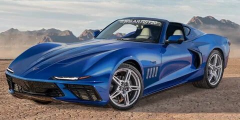 Modern C3 Corvette Rendering Has Futuristic C8 Touches - aut