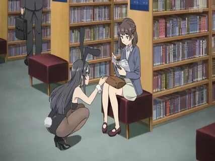 Hentai BunnyGirl in Library - Cnn Amador