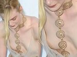Elle Fanning boobs Naked body parts of celebrities