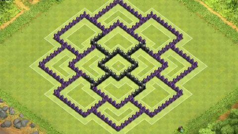 Clash of Clans Town Hall 8 Defense (CoC TH8) BEST Trophy Bas