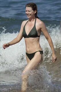 ELLEN POMPEO in Bikini at a Beach in Maui - HawtCelebs
