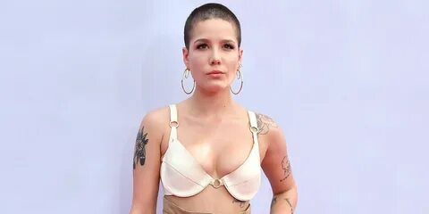 Halsey Boobs.