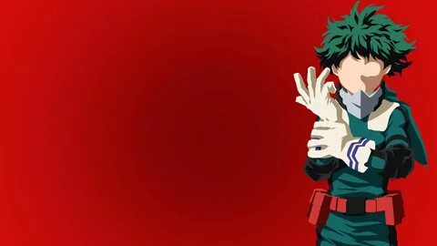 Izuku Midoriya Deku My Hero Academia Minimal #1080P #wallpap